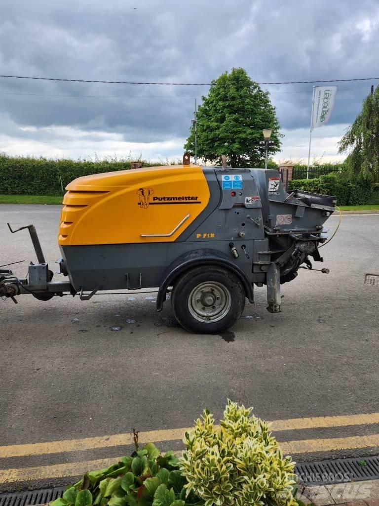 Putzmeister P 718 Estrih črpalke