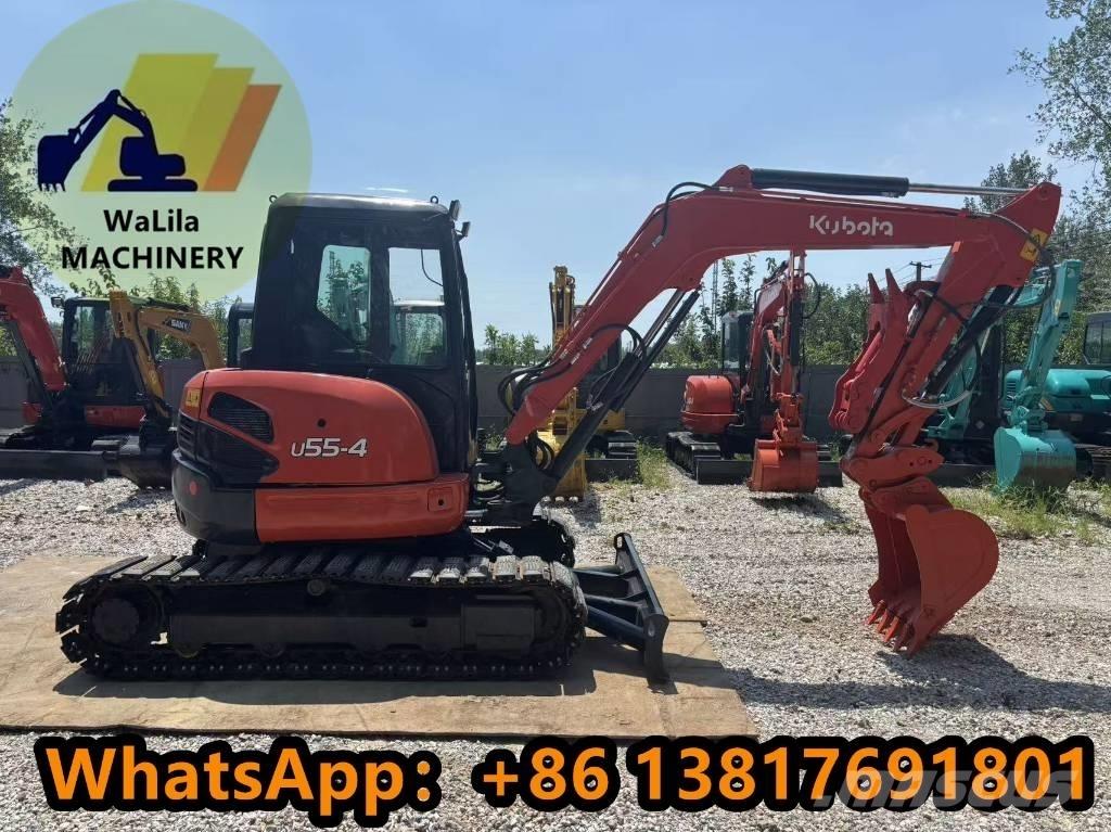 Kubota U 55-4 Mini bagri <7t