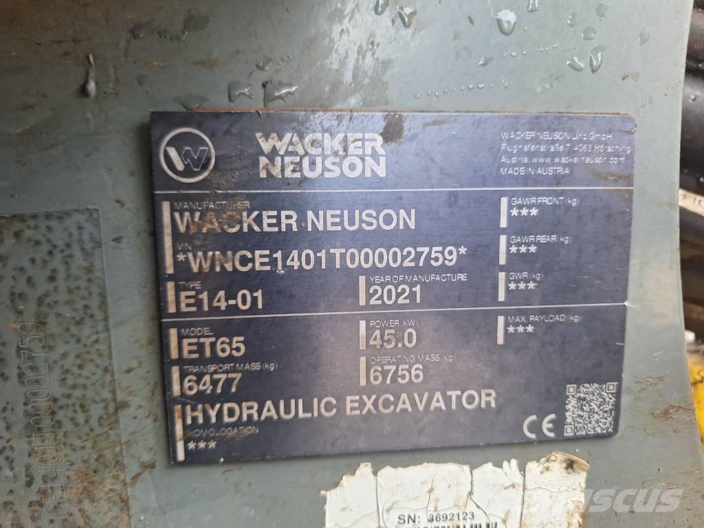 Wacker Neuson ET 65 Bagri goseničarji