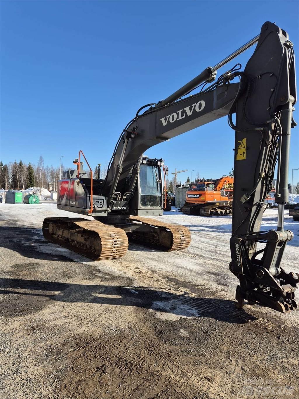 Volvo EC220EL Bagri goseničarji