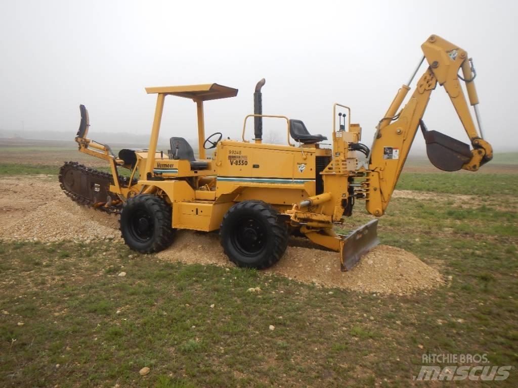 Vermeer V8550 Freze za kopanje jarkov Trenčerji
