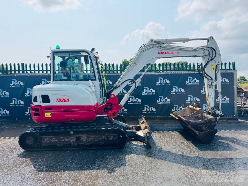 Takeuchi TB 260 Mini bagri <7t