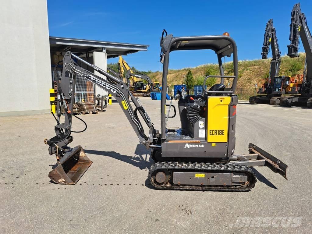Volvo ECR 18 E Mini bagri <7t