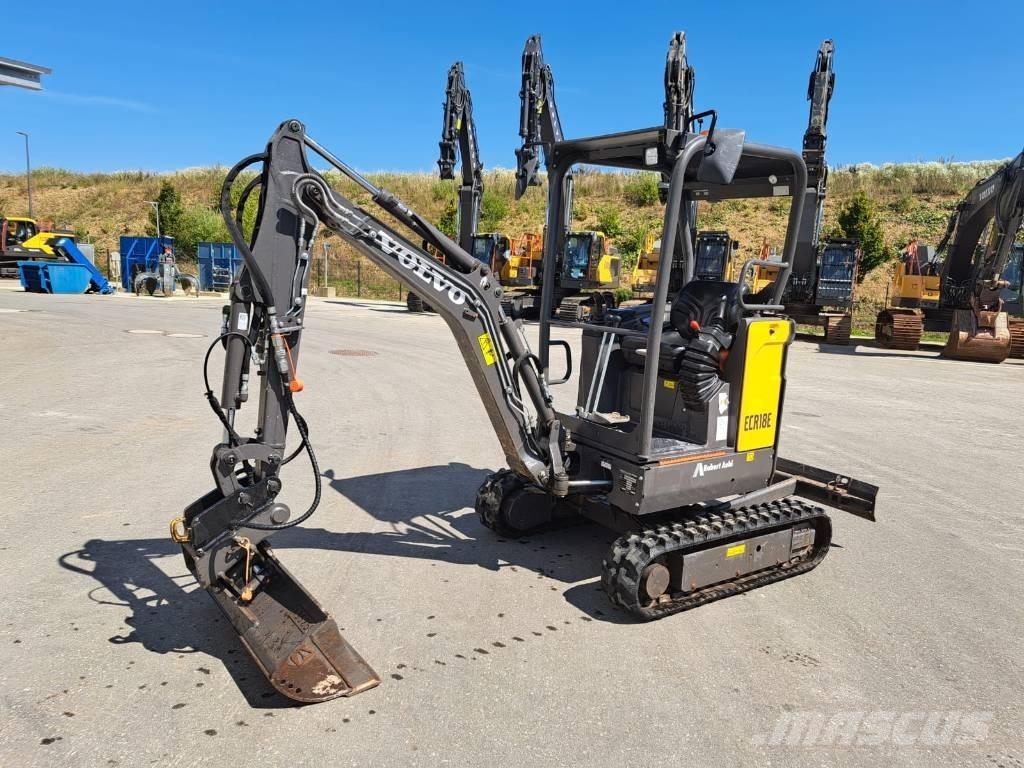 Volvo ECR 18 E Mini bagri <7t