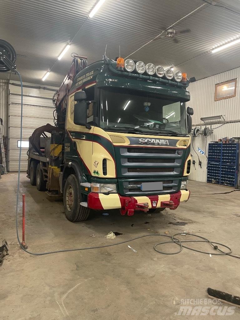Scania G 420CB Tovornjaki z žerjavom