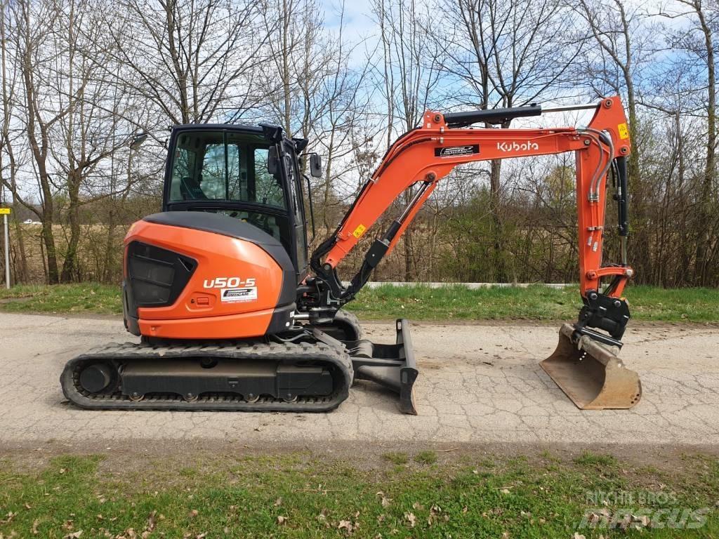 Kubota U 50-5 Mini bagri <7t