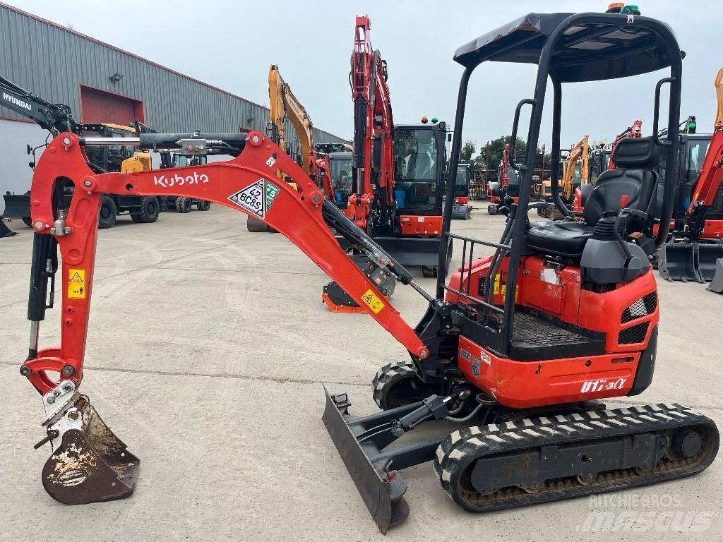 Kubota U 17-3 Mini bagri <7t