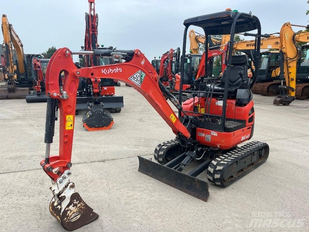 Kubota U 17-3 Mini bagri <7t
