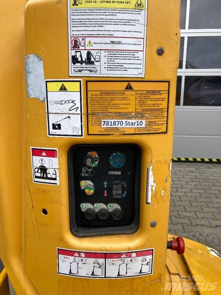 Haulotte Star 10 Teleskopske dvižne ploščadi