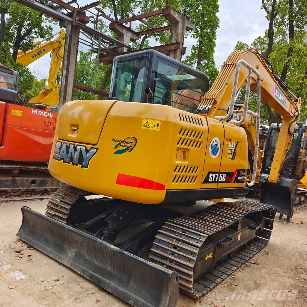 Sany SY 75 C Bagri goseničarji