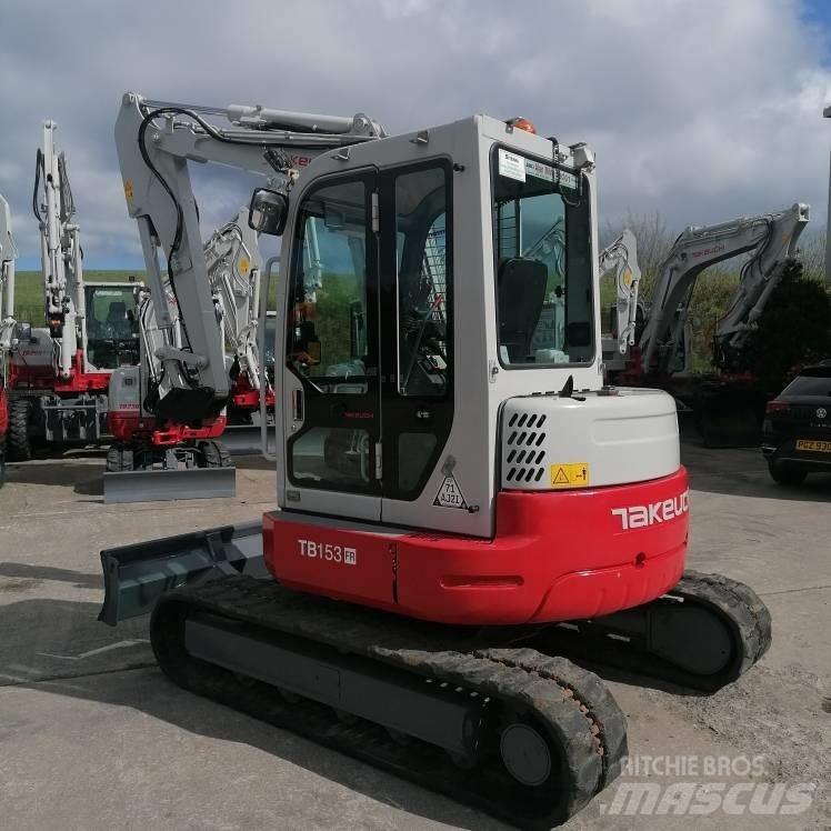 Takeuchi TB153FR Mini bagri <7t