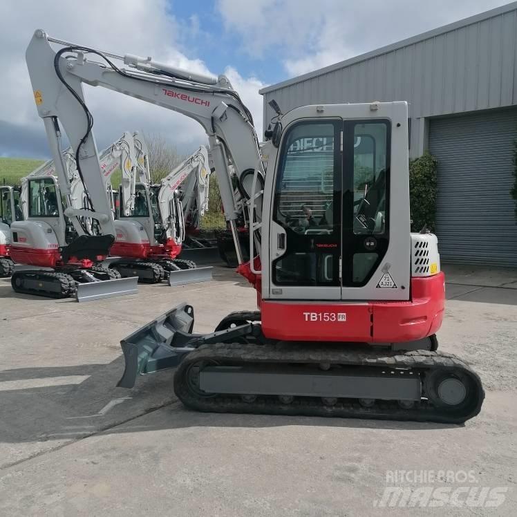 Takeuchi TB153FR Mini bagri <7t