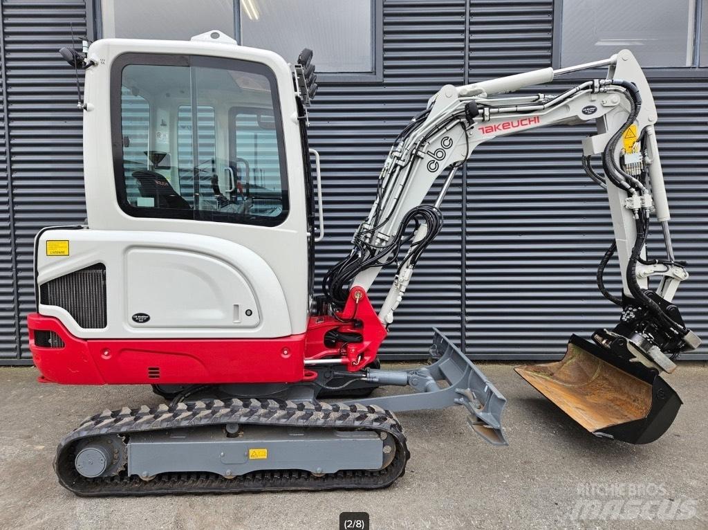 Takeuchi TB 225 Mini bagri <7t