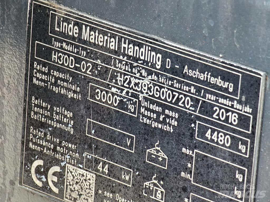 Linde H30D-02 Dizelski viličarji