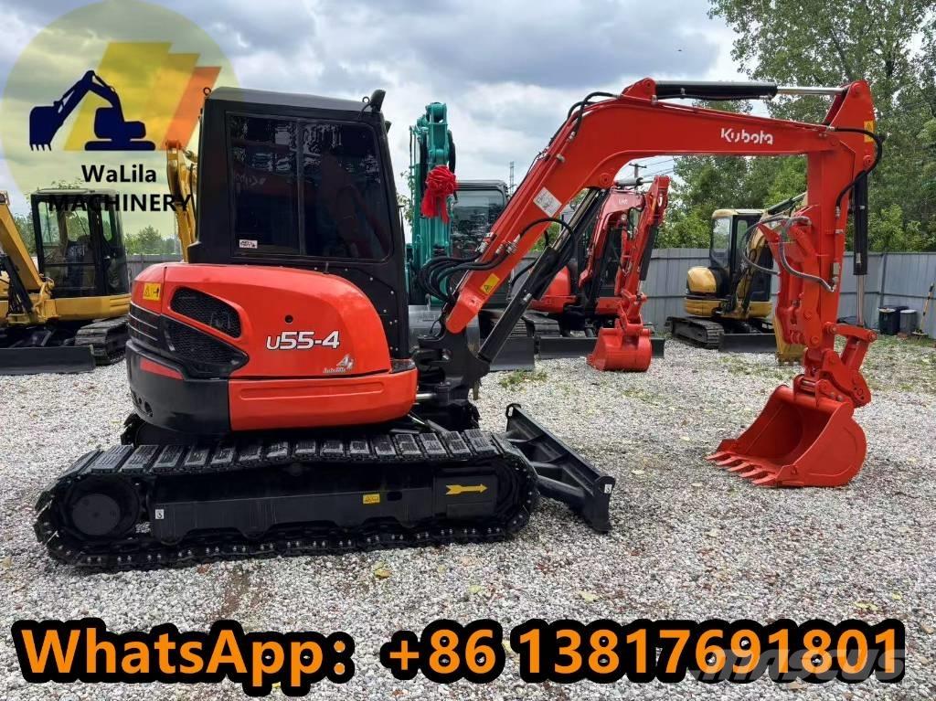 Kubota U 55-4 Mini bagri <7t