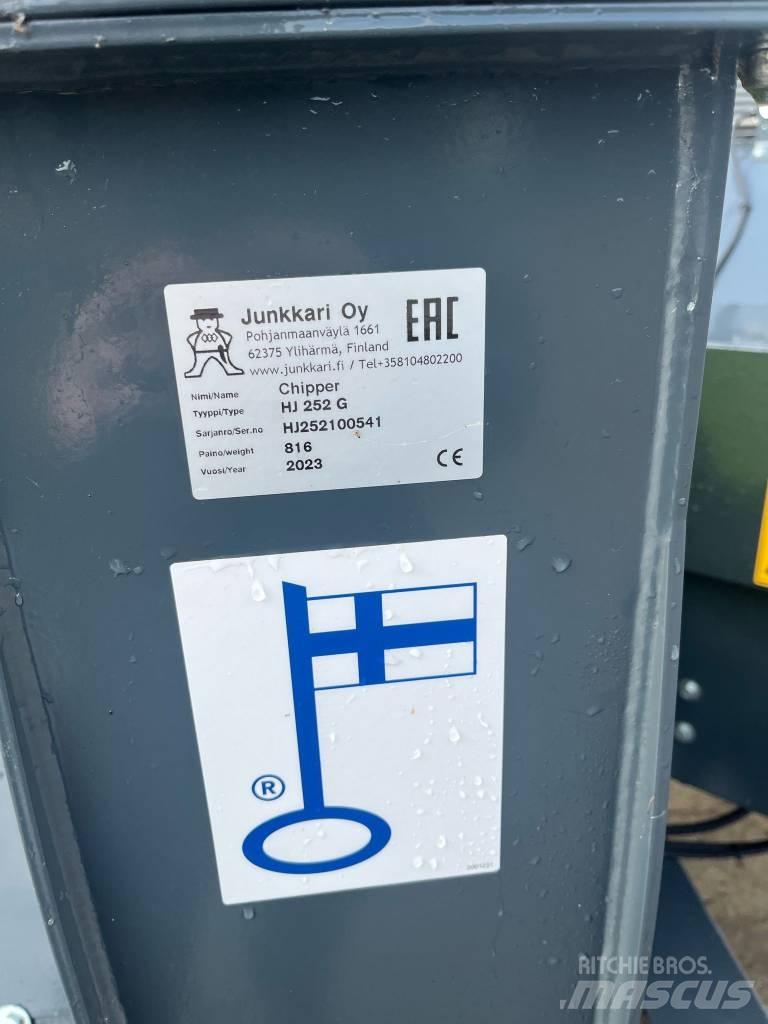 Junkkari HJ 252 G Drobilci lesa