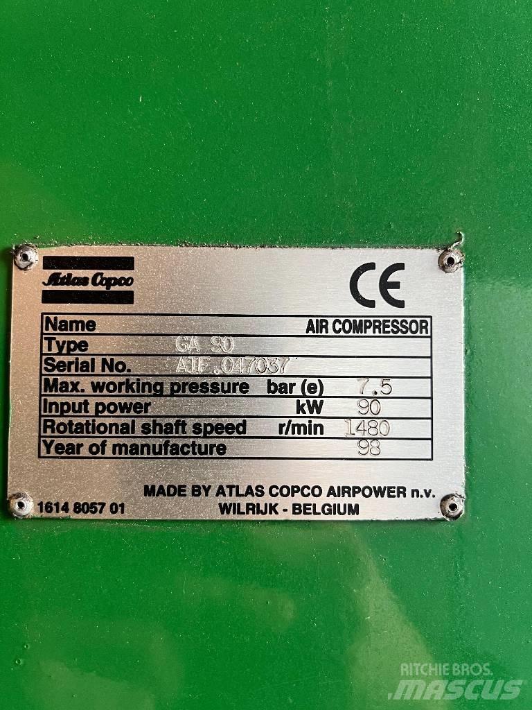 Atlas Copco GA 90 Kompresorji