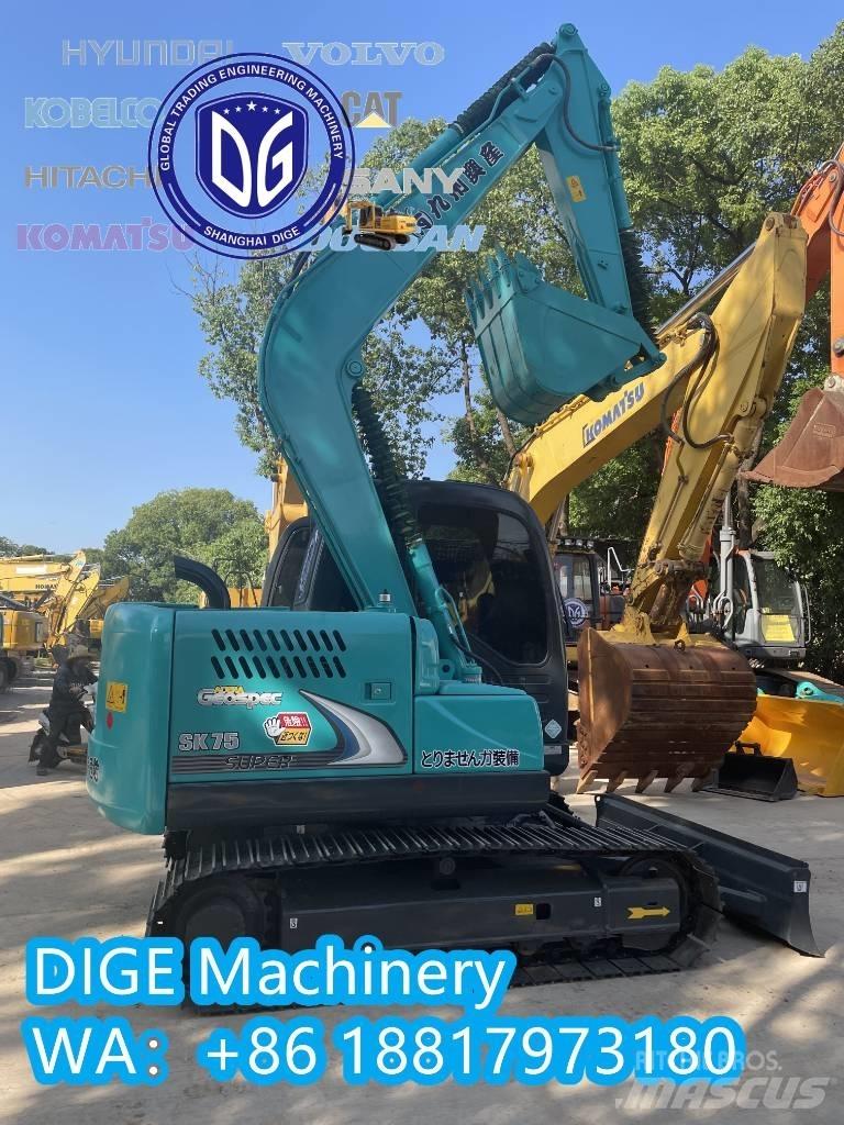 Kobelco SK75-8 Bagri goseničarji