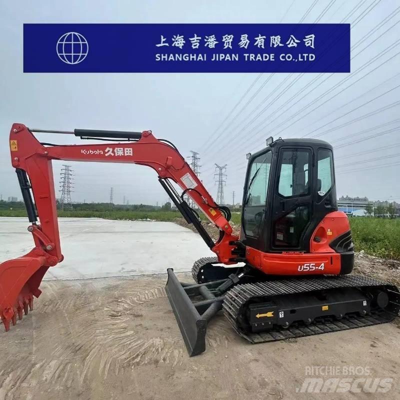 Kubota U 55-4 Mini bagri <7t