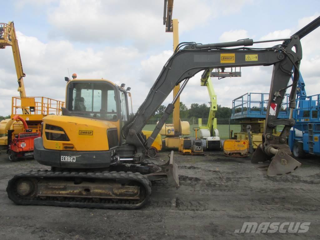 Volvo ECR 88 D Midi bagri 7t – 12t