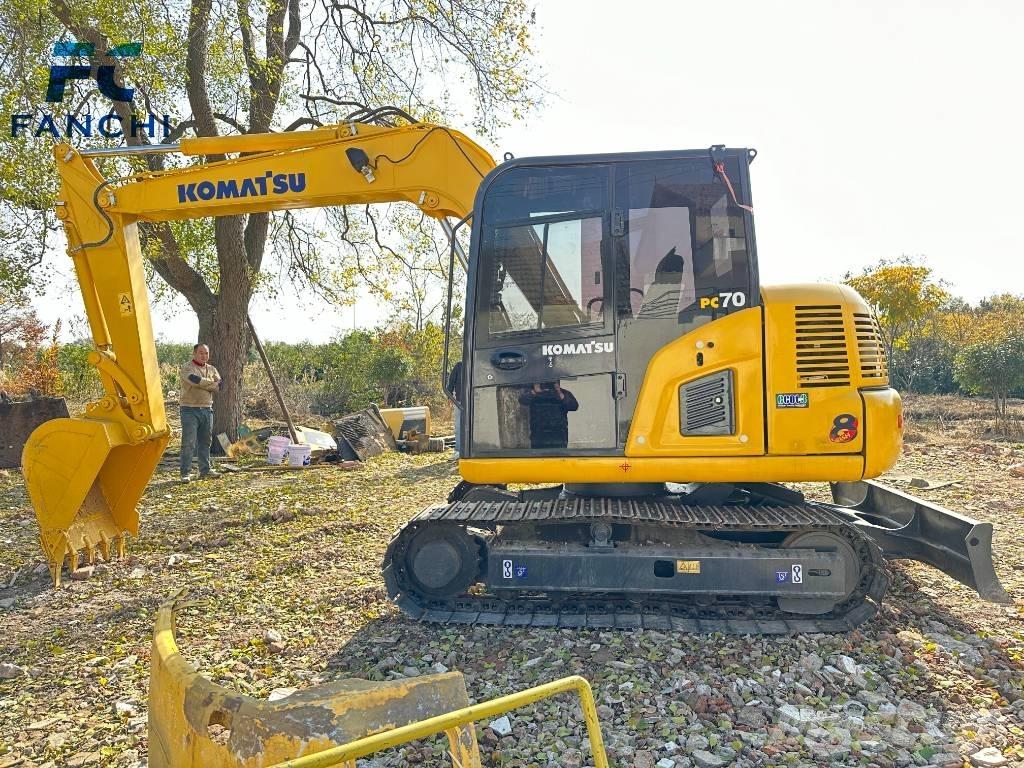 Komatsu PC 70 Bagri goseničarji
