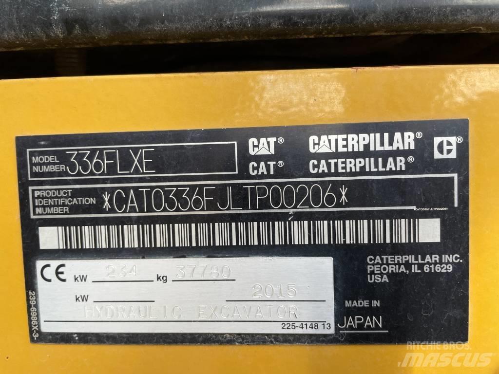 CAT 336 FLXE Bagri goseničarji