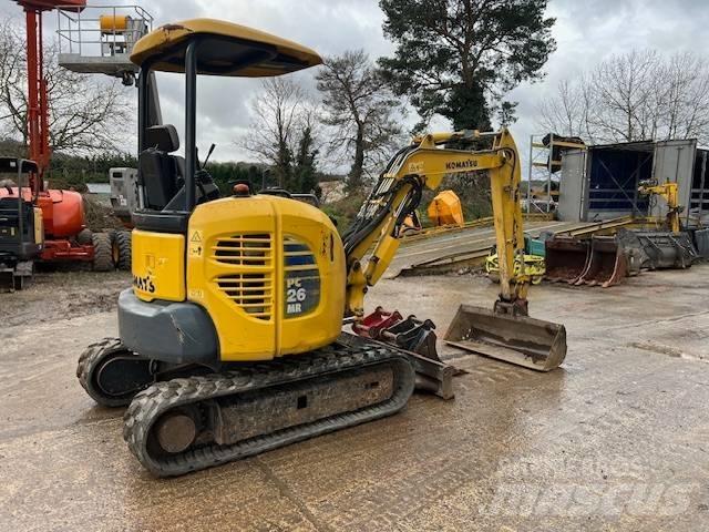 Komatsu PC 26 MR-3 Mini bagri <7t