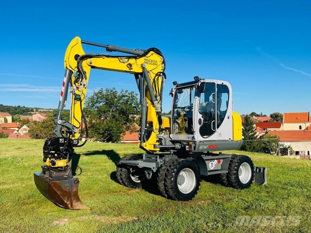 Wacker Neuson EW 100 Bagri na kolesih