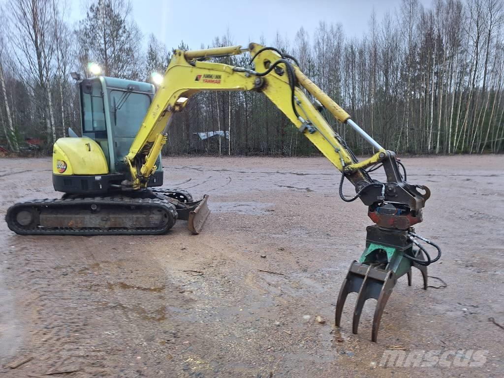 Yanmar Vio 55 Mini bagri <7t
