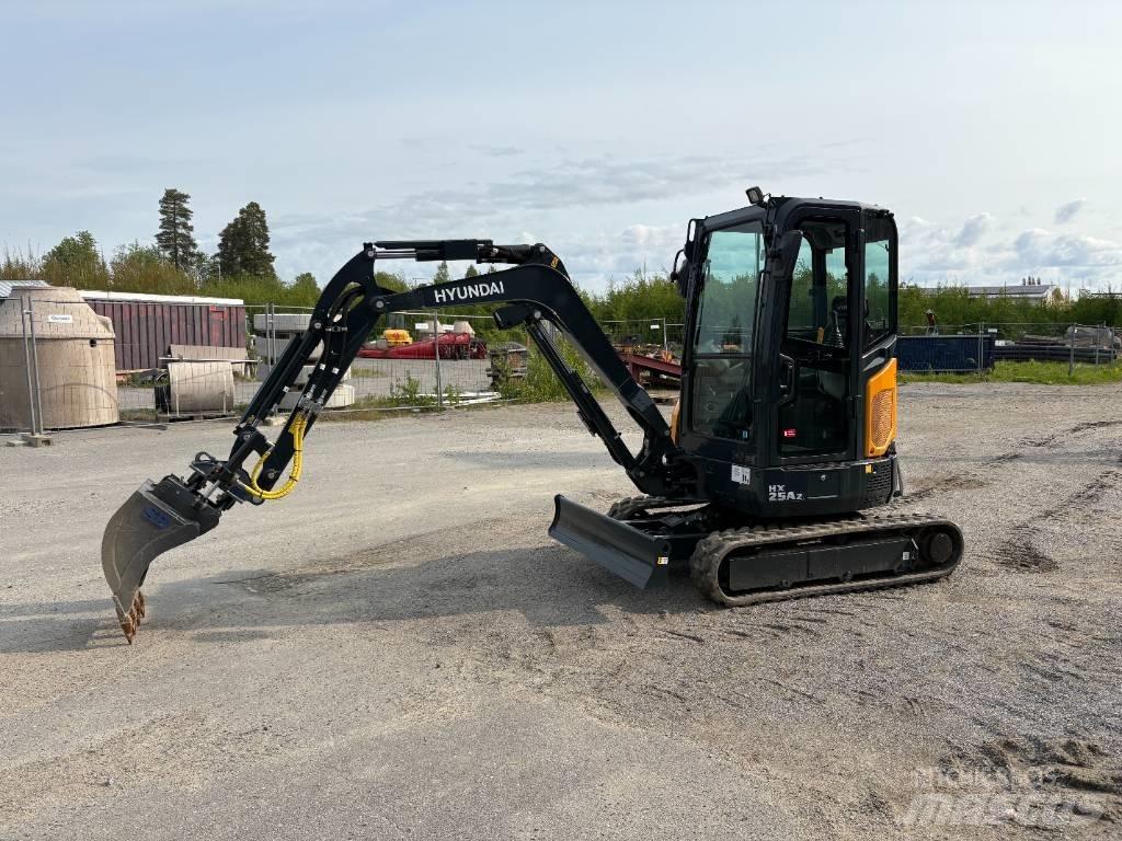 Hyundai HX 25 AZ Mini bagri <7t