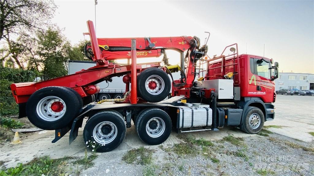 Scania R500 Tovornjaki za hlode