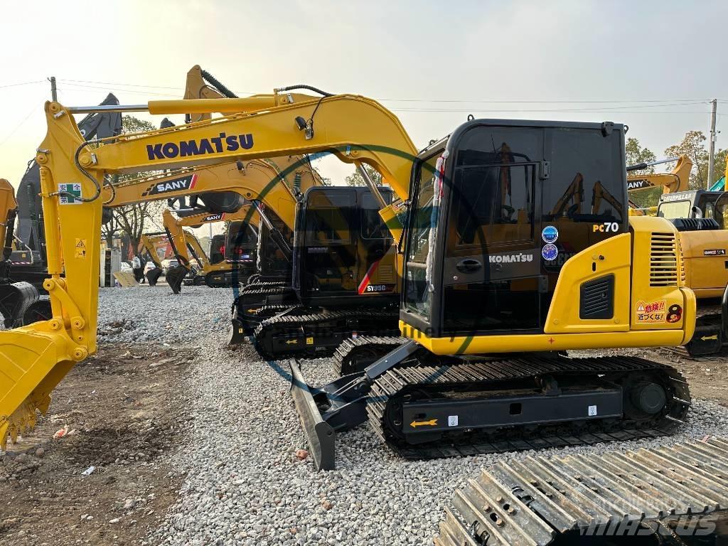 Komatsu PC 70 Mini bagri <7t
