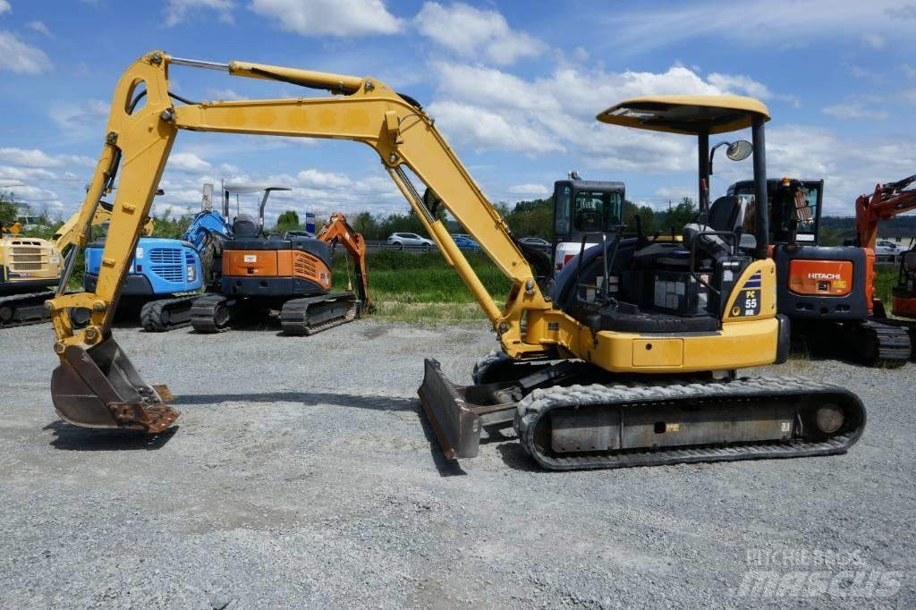 Komatsu PC 55 MR-3 Mini bagri <7t