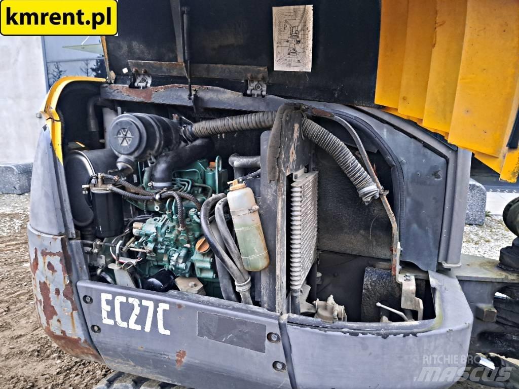 Volvo EC 27 C Mini bagri <7t