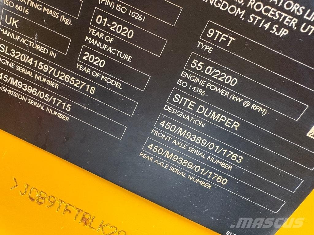 JCB 9TFT Ne cestni demperji