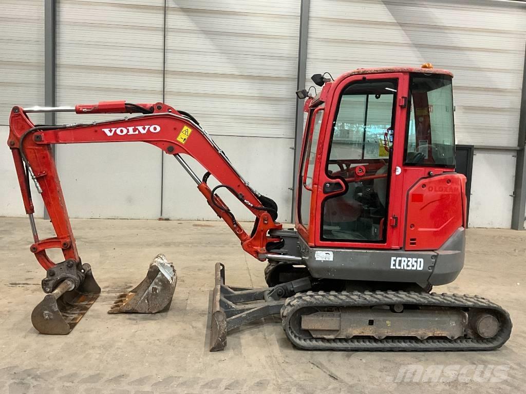 Volvo ECR 35 D Mini bagri <7t