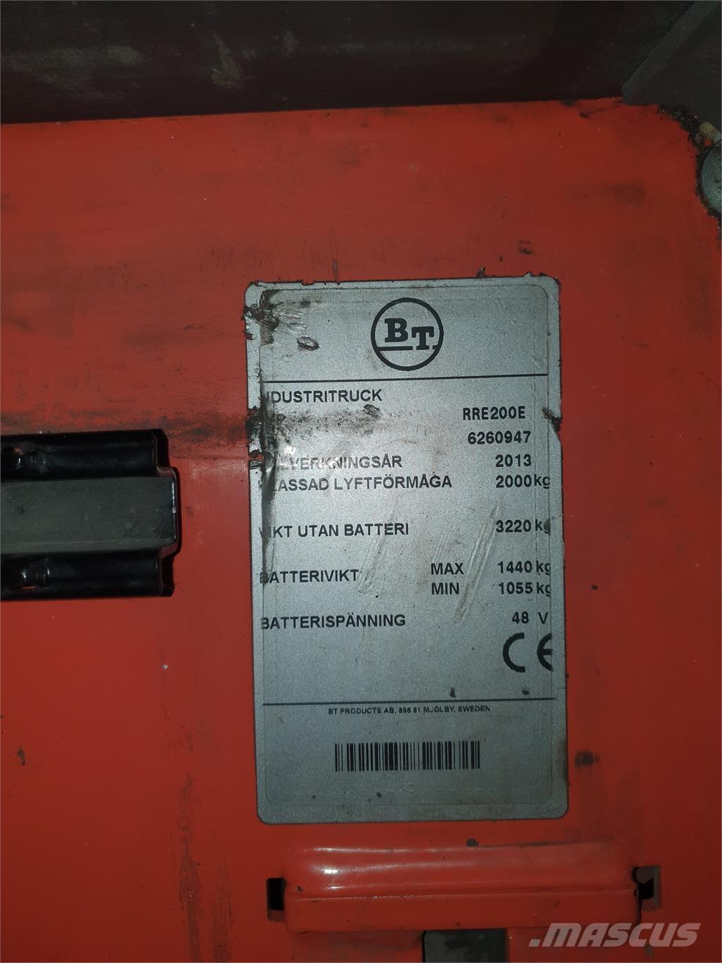 BT RRE200E Viličarji s pomičnim teleskopom