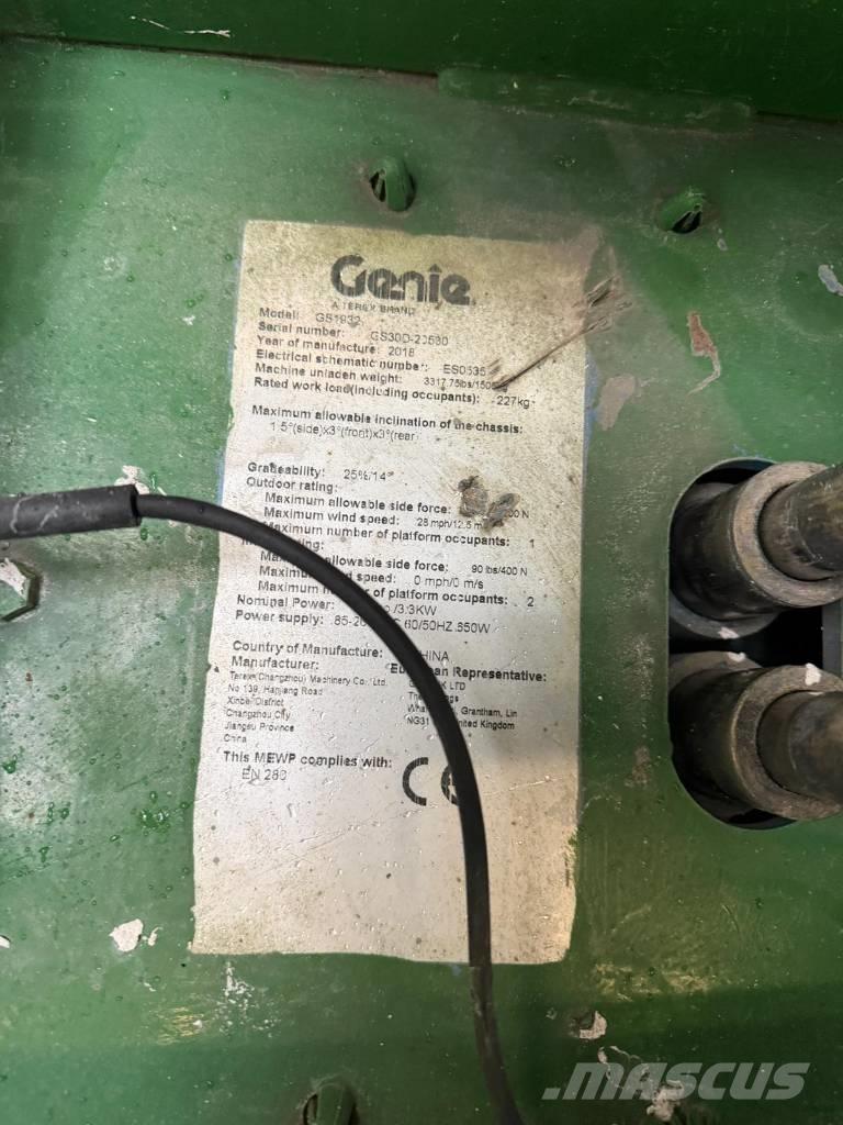 Genie GS 1932 Škarjaste dvižne ploščadi