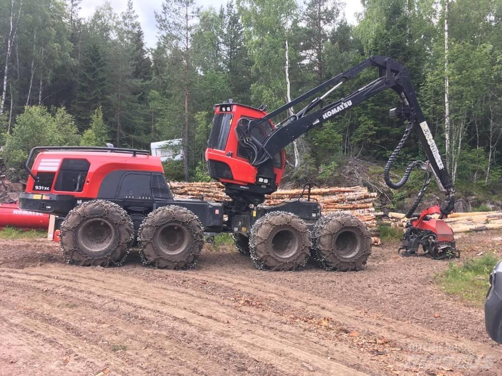 Komatsu 931 XC Harvesterji