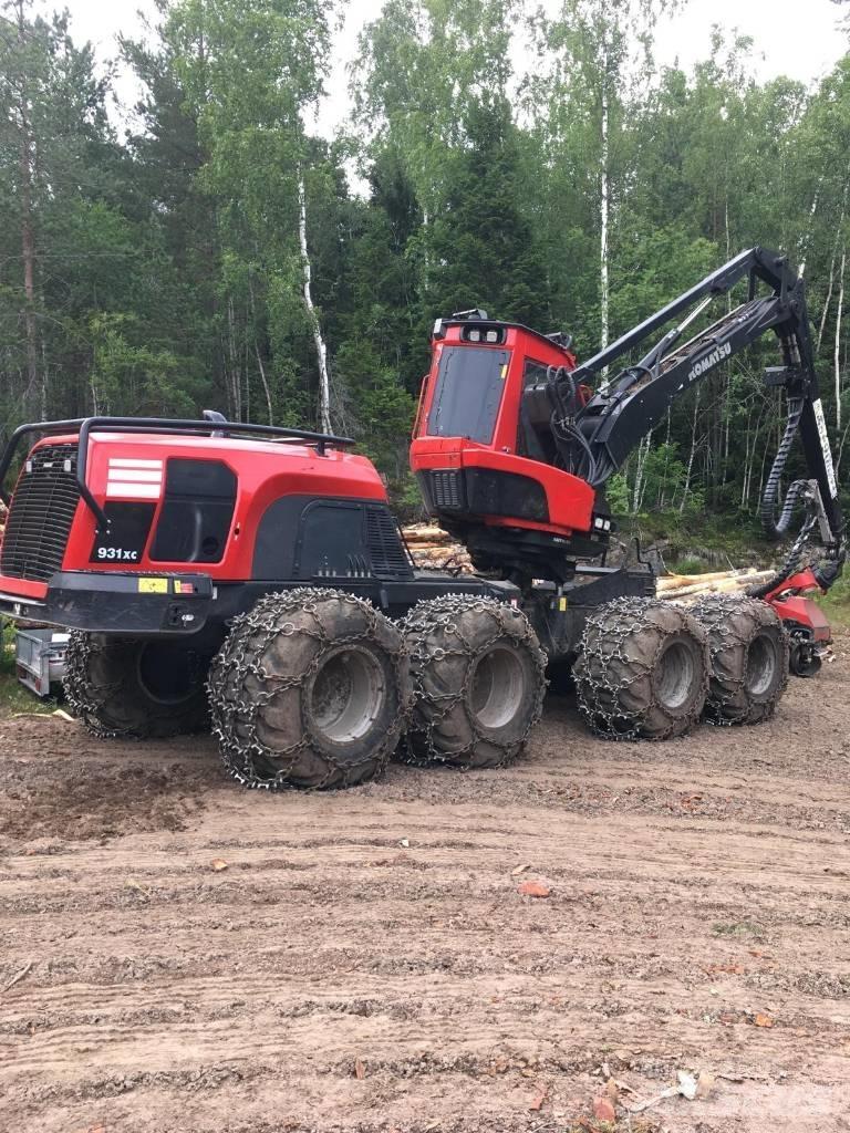 Komatsu 931 XC Harvesterji