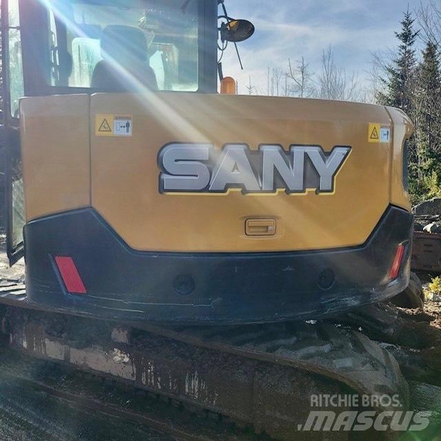 Sany SY 80 U Bagri goseničarji