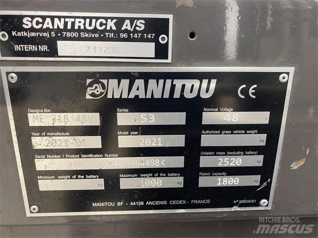 Manitou ME318 Električni viličarji