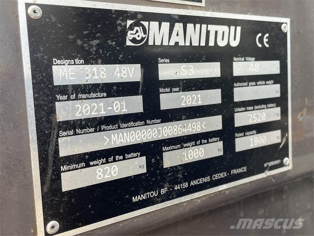 Manitou ME318 Električni viličarji