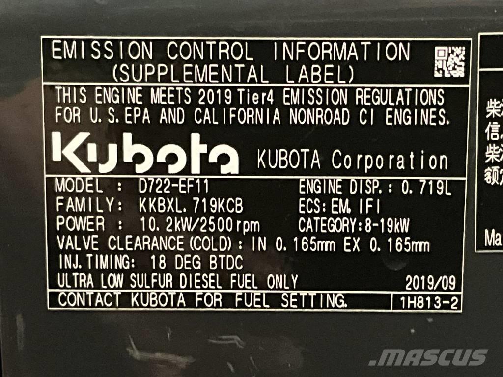 Bobcat E 19 Mini bagri <7t