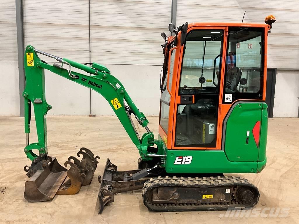 Bobcat E 19 Mini bagri <7t
