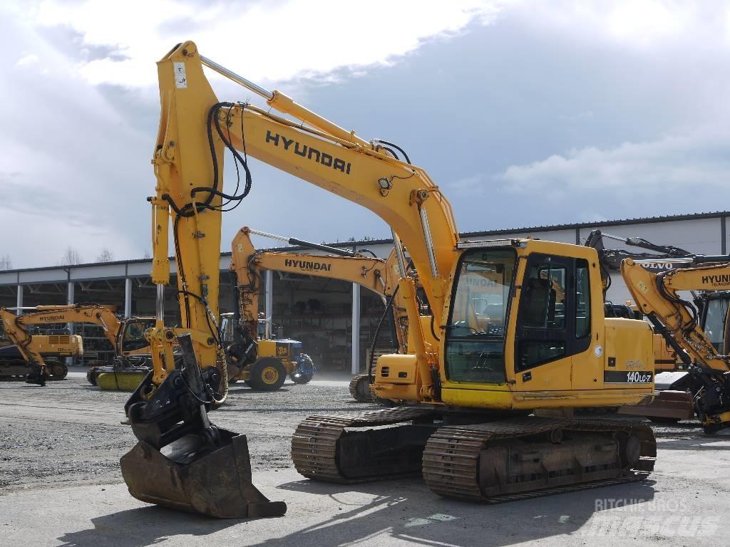 Hyundai R 140 LC-7 Bagri goseničarji