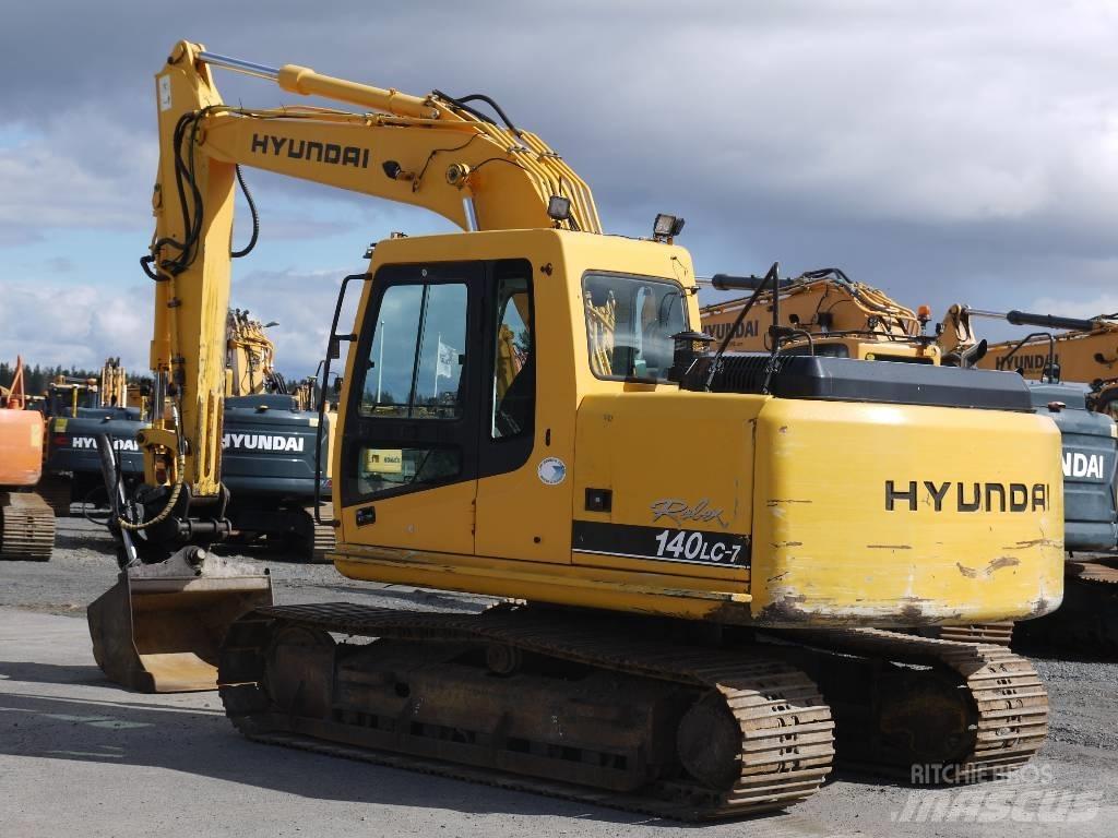 Hyundai R 140 LC-7 Bagri goseničarji