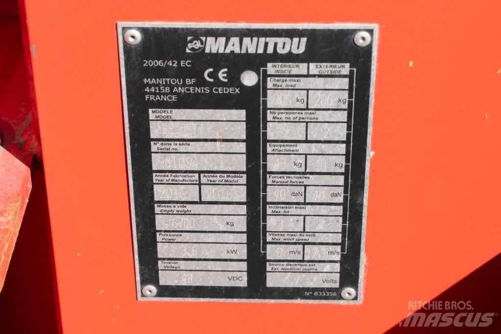 Manitou AETJ 150 Zglobne dvižne ploščadi