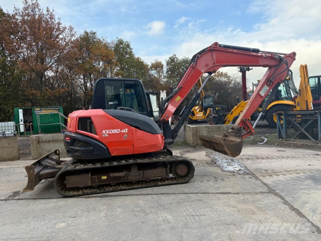 Kubota KX 080-4 Midi bagri 7t – 12t