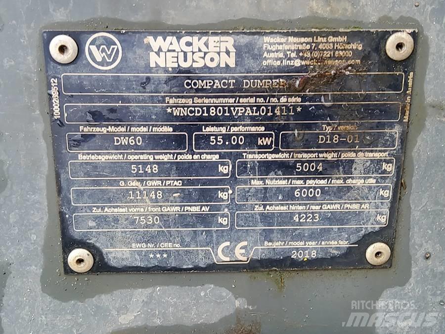 Wacker Neuson DW 60 Ne cestni demperji